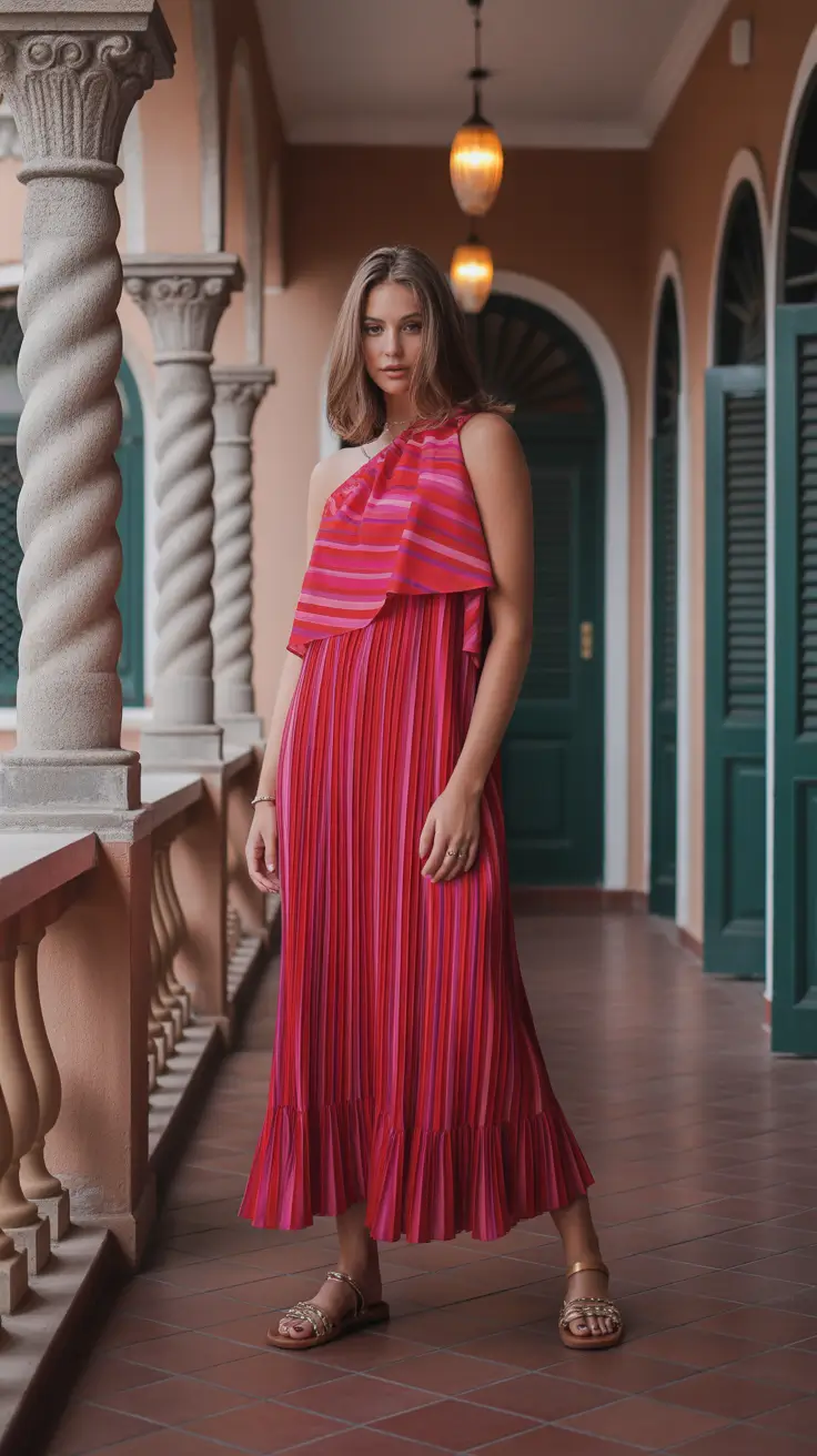 Wedding guest outfit ideas 2026 Fuchsia Freedom for Destination Weddings