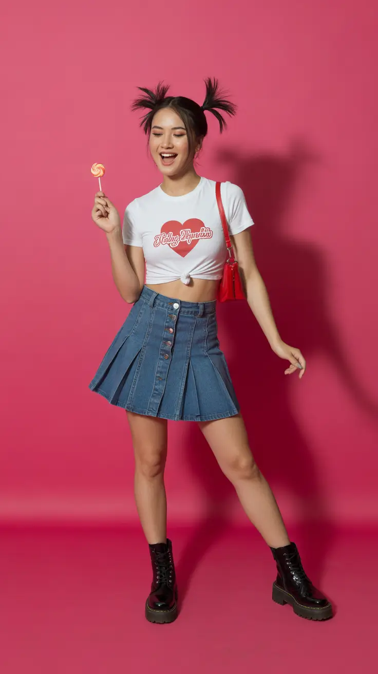 y2k outfits ideas 2026 Sweetheart Energy