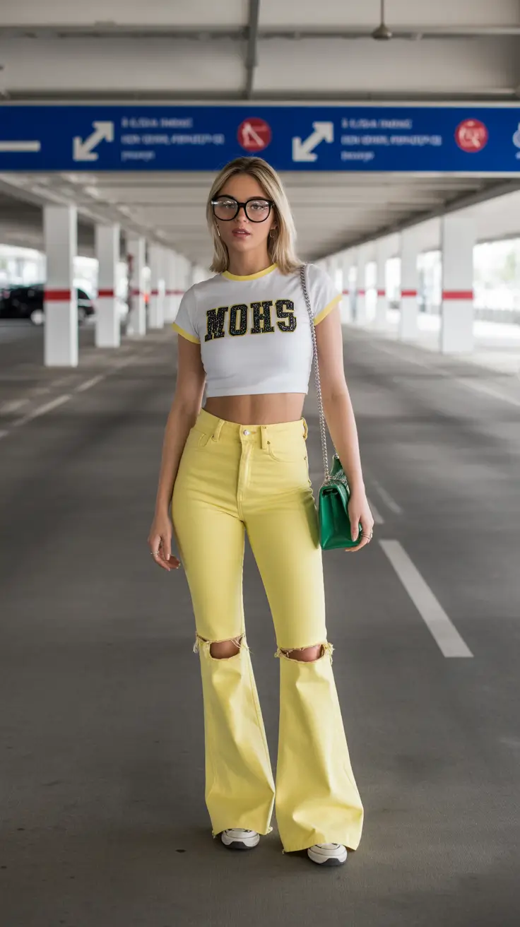 y2k outfits ideas 2026 Sunshine Varsity