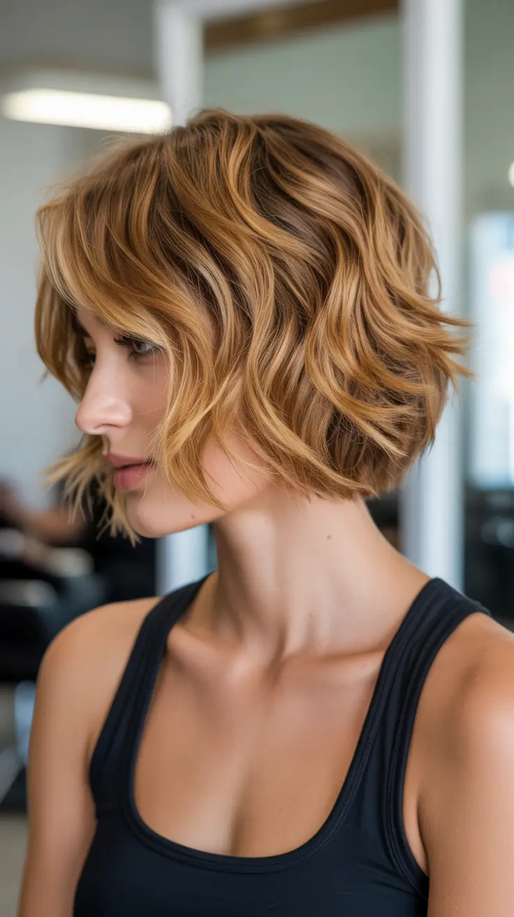 haircuts-for-wavy-hair-2026-Copper-Wavy-Bob-with-Textured-Movement
