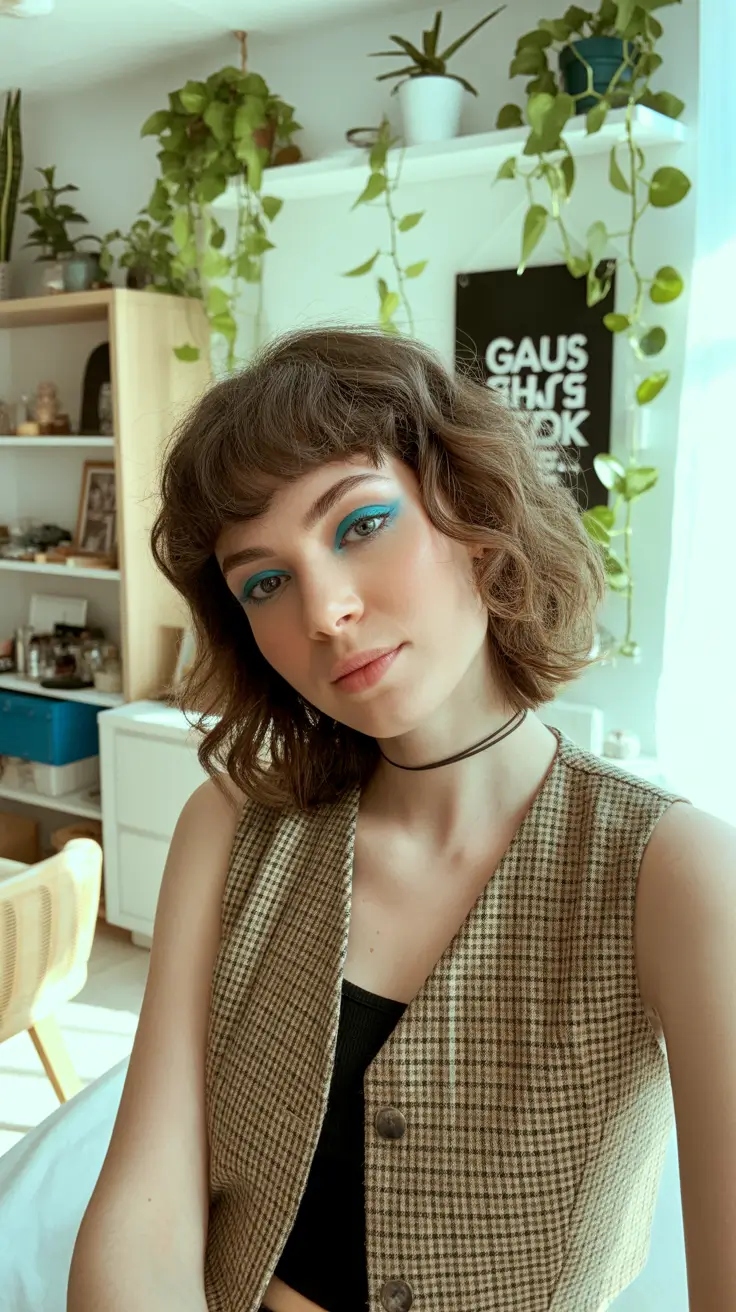 haircuts-for-wavy-hair-2026-Playful-Short-Wolfcut-with-Fringe-Texture