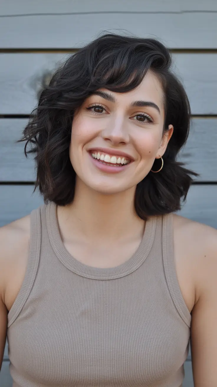 haircuts-for-wavy-hair-2026-Soft-Side-Bangs-with-Tousled-Mid-Length-Layers