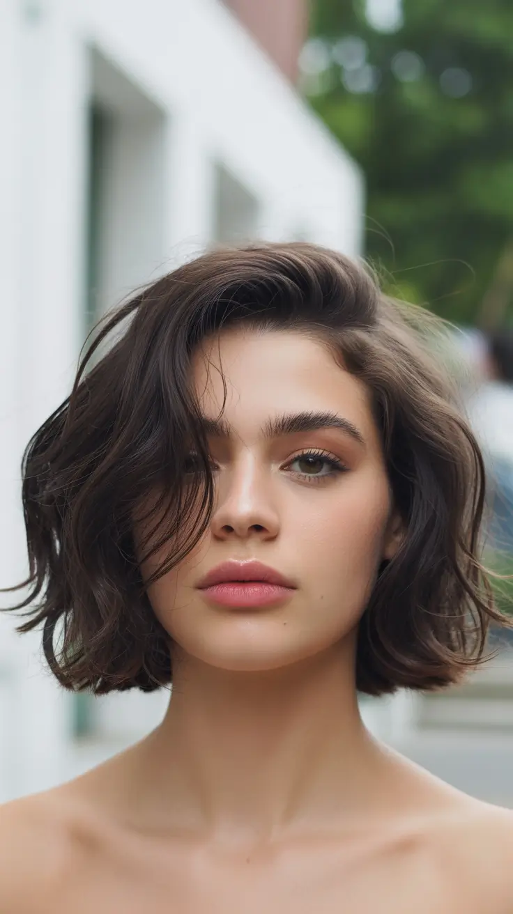 lob haircut with layers Textured Volume with a Playful Twist