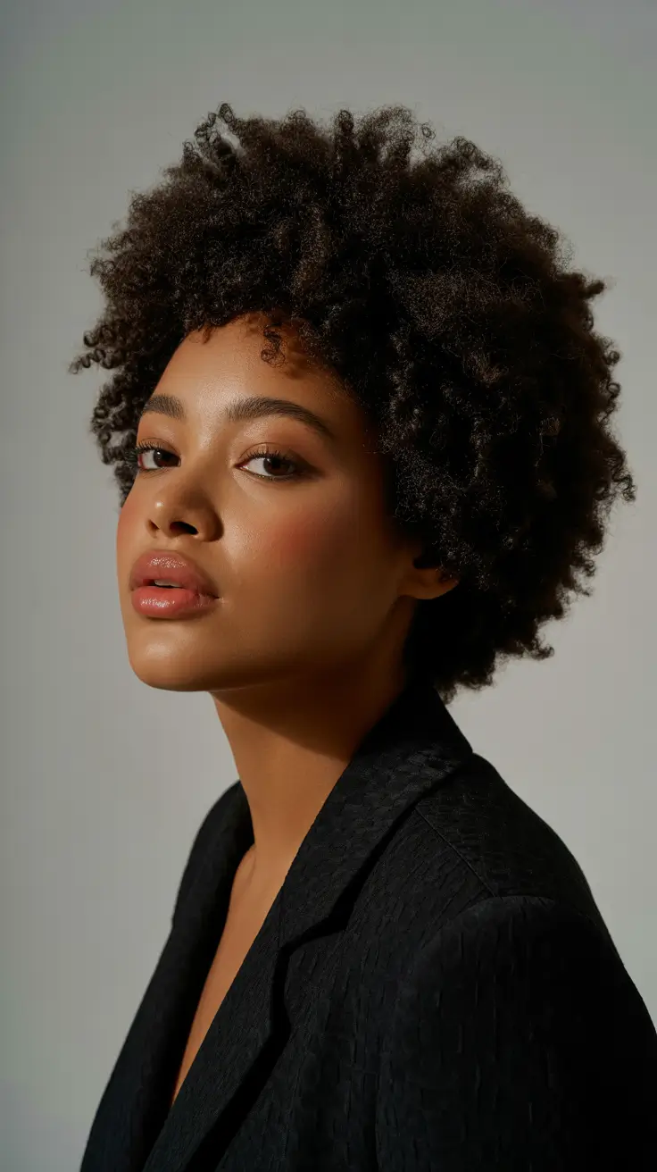 hairstyle trends for black women 2026 Soft-Cropped Natural Volume