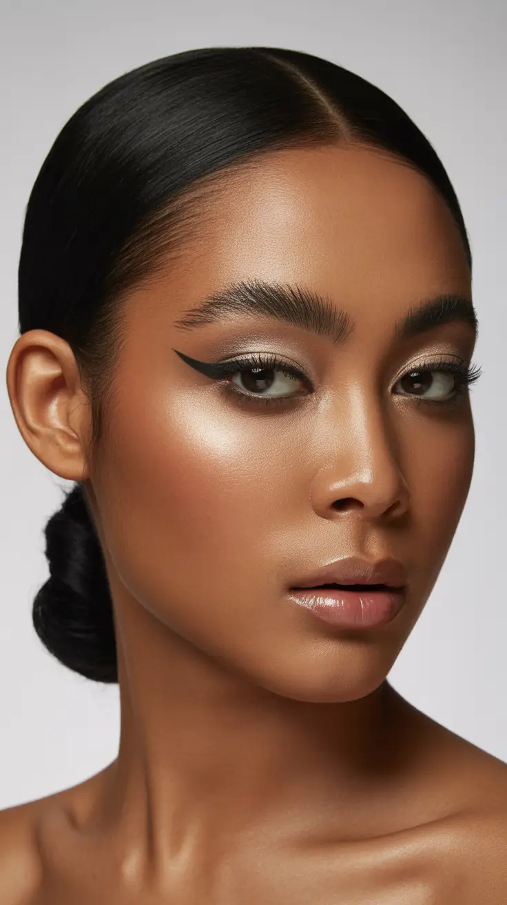 hairstyle trends for black women 2026 Smooth Low Knot Elegance