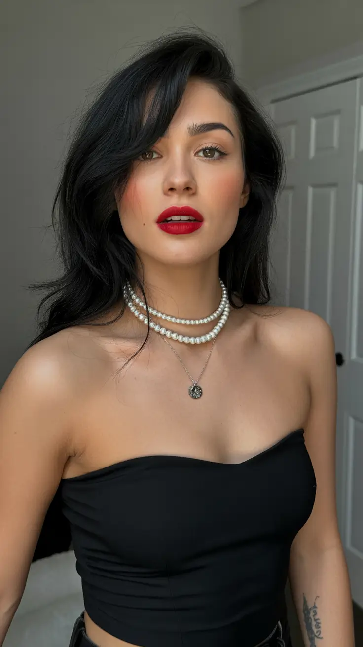 Hairstyles inspiration for 2026 Classic Voluminous Waves With Deep Side Flow