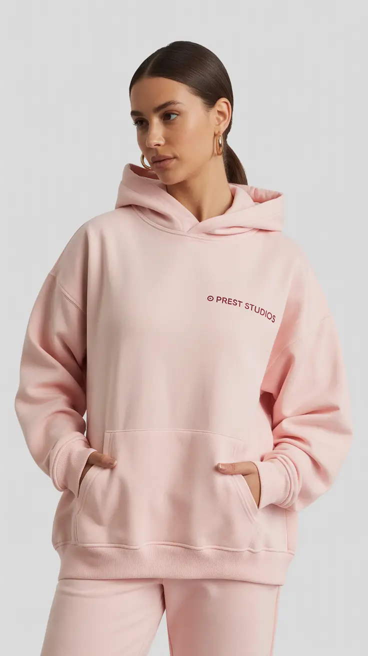 hoodie outfits women Blush Energy: The Soft Power of Pink