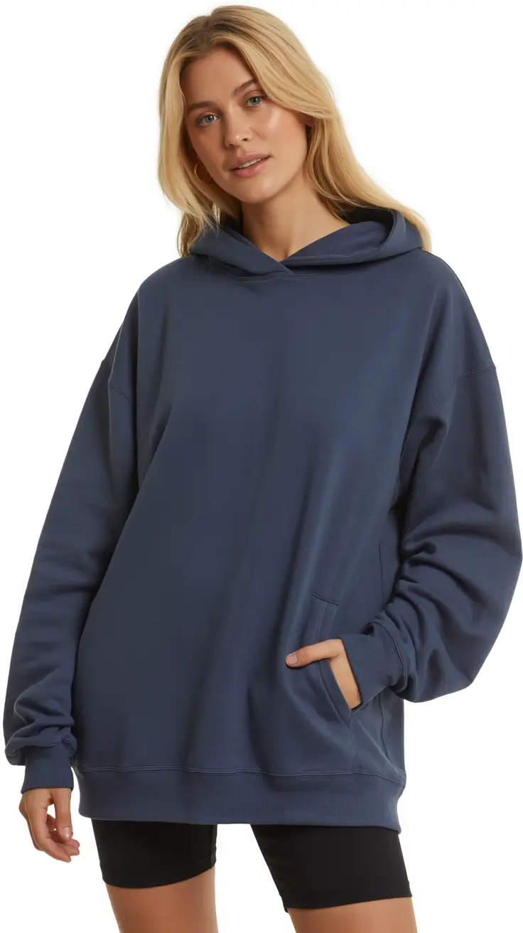 hoodie outfits women Navy Calm: The Everyday Essential