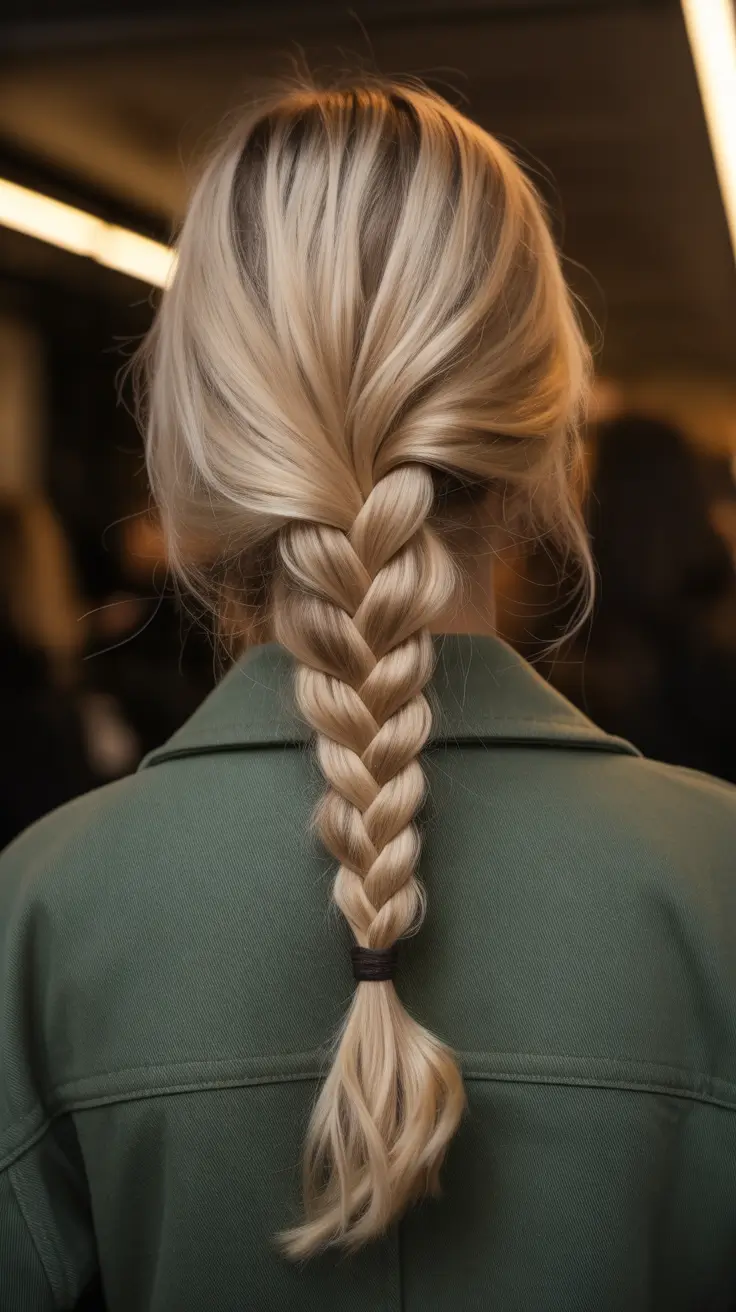 Modern braids hairstyles 2026 Dutch braid