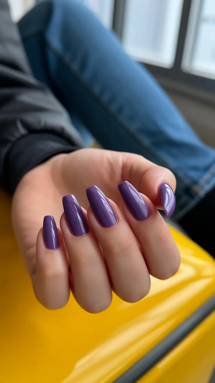 nail colors for pale skin 2026 Deep Orchid Mood