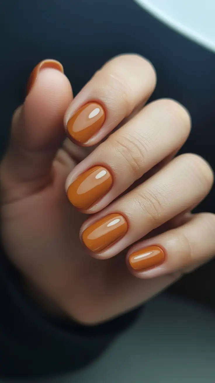 nail colors for pale skin 2026 Caramel Minimalism