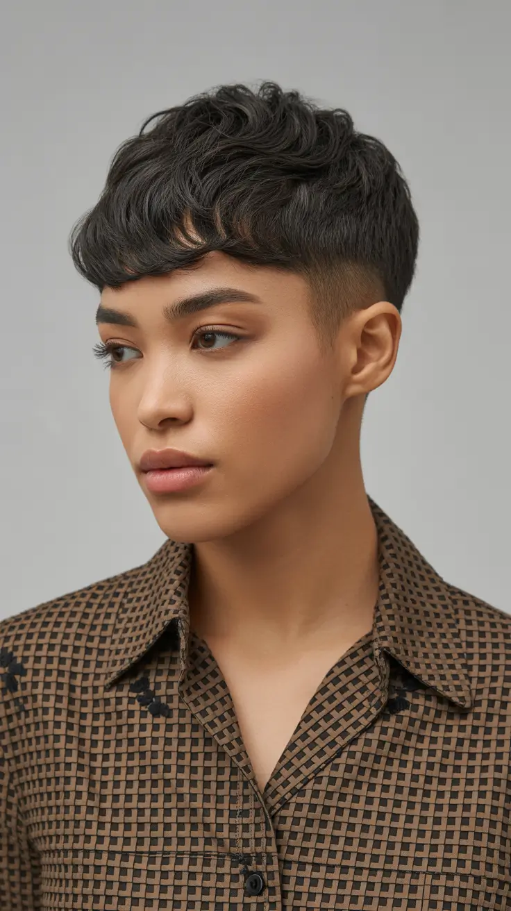 Pixie haircut inspiration 2026 Short Edgy Tapered Pixie