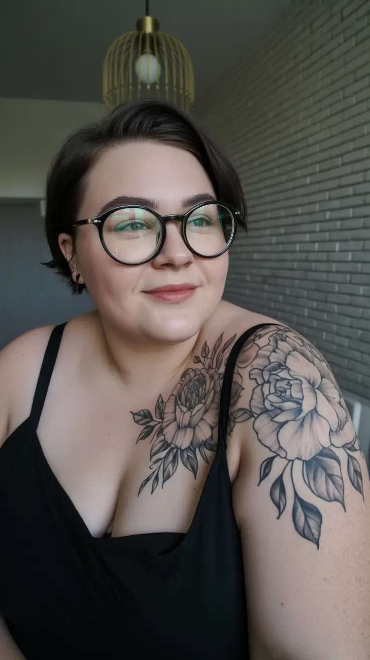 Plus size women haircut ideas 2026 Modern Straight Bob with Attitude