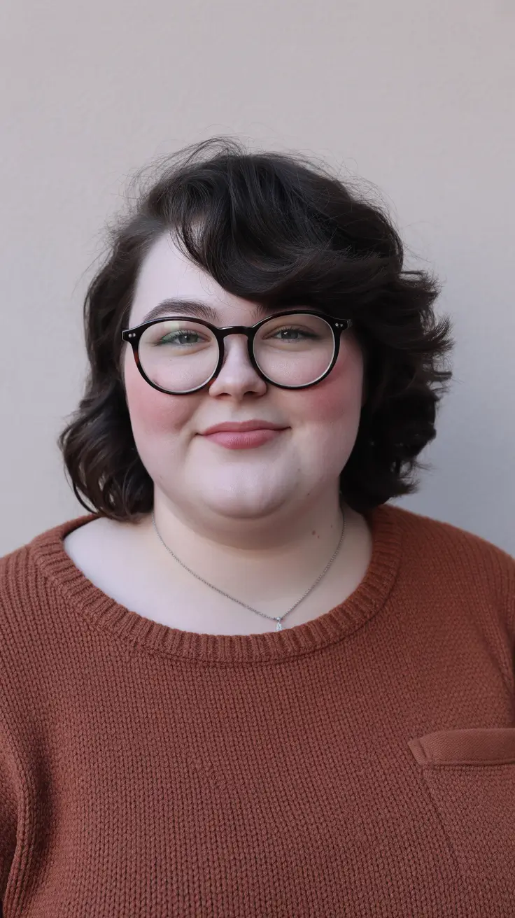 Plus size women haircut ideas 2026 Soft Layered Volume for Everyday Confidence