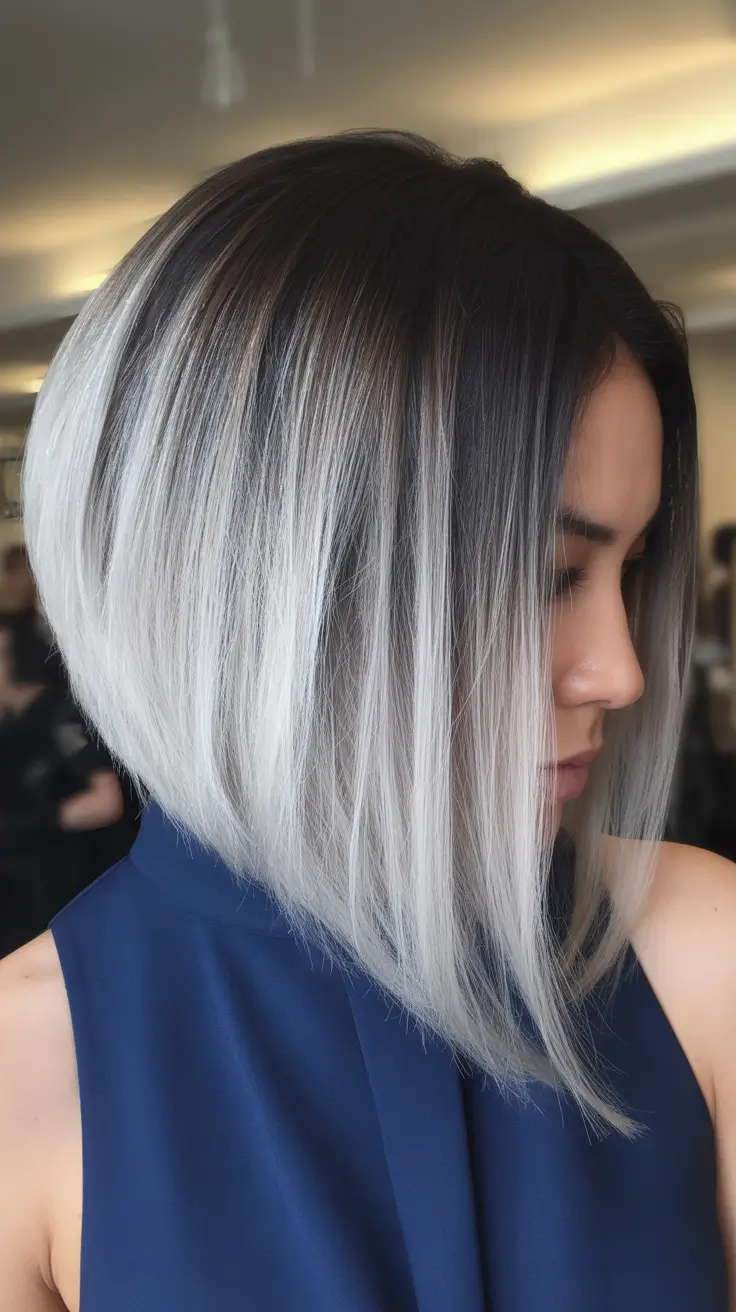 Stylish bob cuts for women 2026 Cool Contrast Bob with Soft Precision