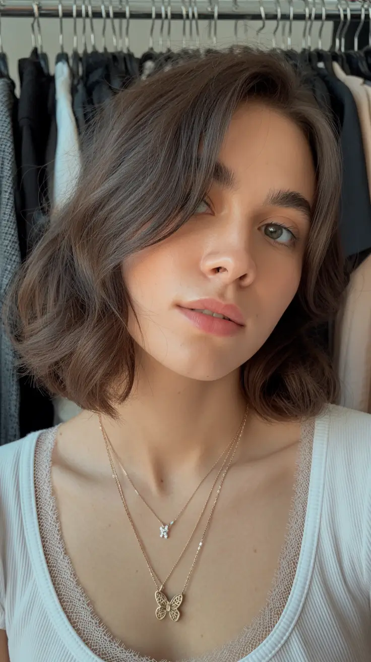 Stylish bob cuts for women 2026 Wavy Boho Bob with Relaxed Texture
