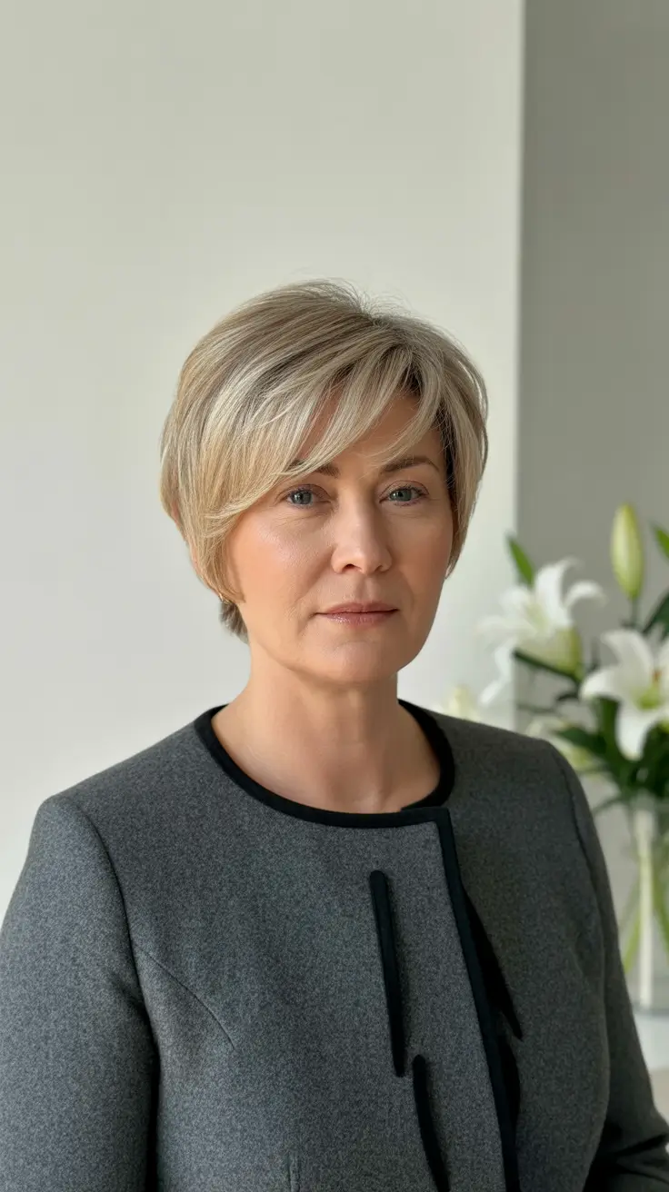 Chic Long Pixie haircuts for women over 40 2026