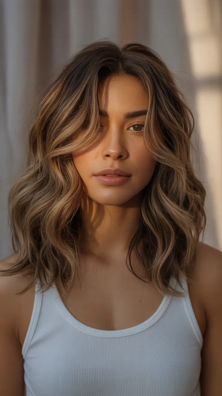 Stylish Medium Length Haircuts 2026 Soft Volume The Effortless Wavy Bob