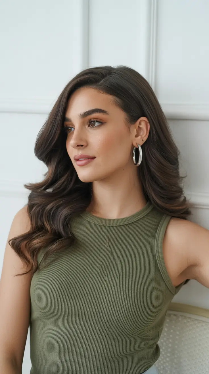 Stylish side-parted hairstyle 2026 Everyday Chic Side Part With Natural Volume