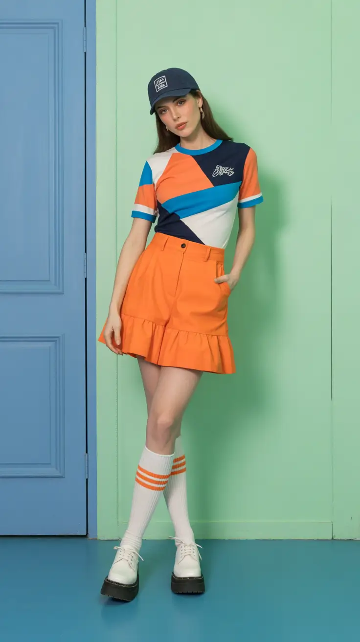 best-spring-golf-outfits-for-women-2026-Color-Blocked-Confidence-for-Bold-Spring-Days