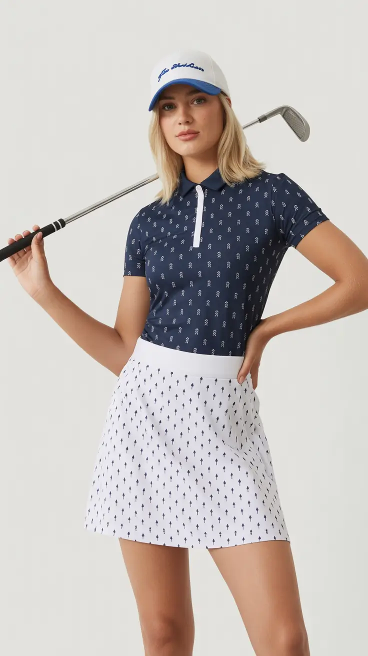 best-spring-golf-outfits-for-women-2026-Classic-Navy-and-White-Match-Play