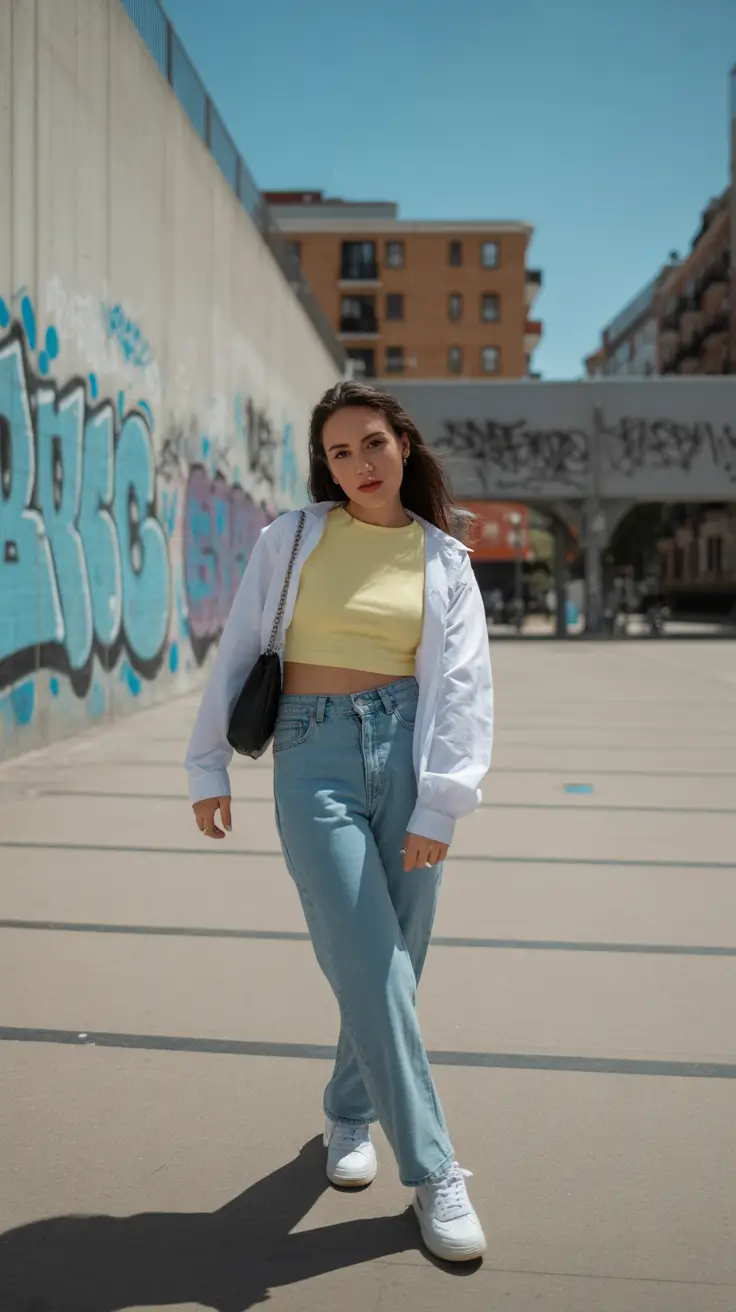 spring y2k outfits 2026 Sunny Streetwear With a Classic Y2K Soul