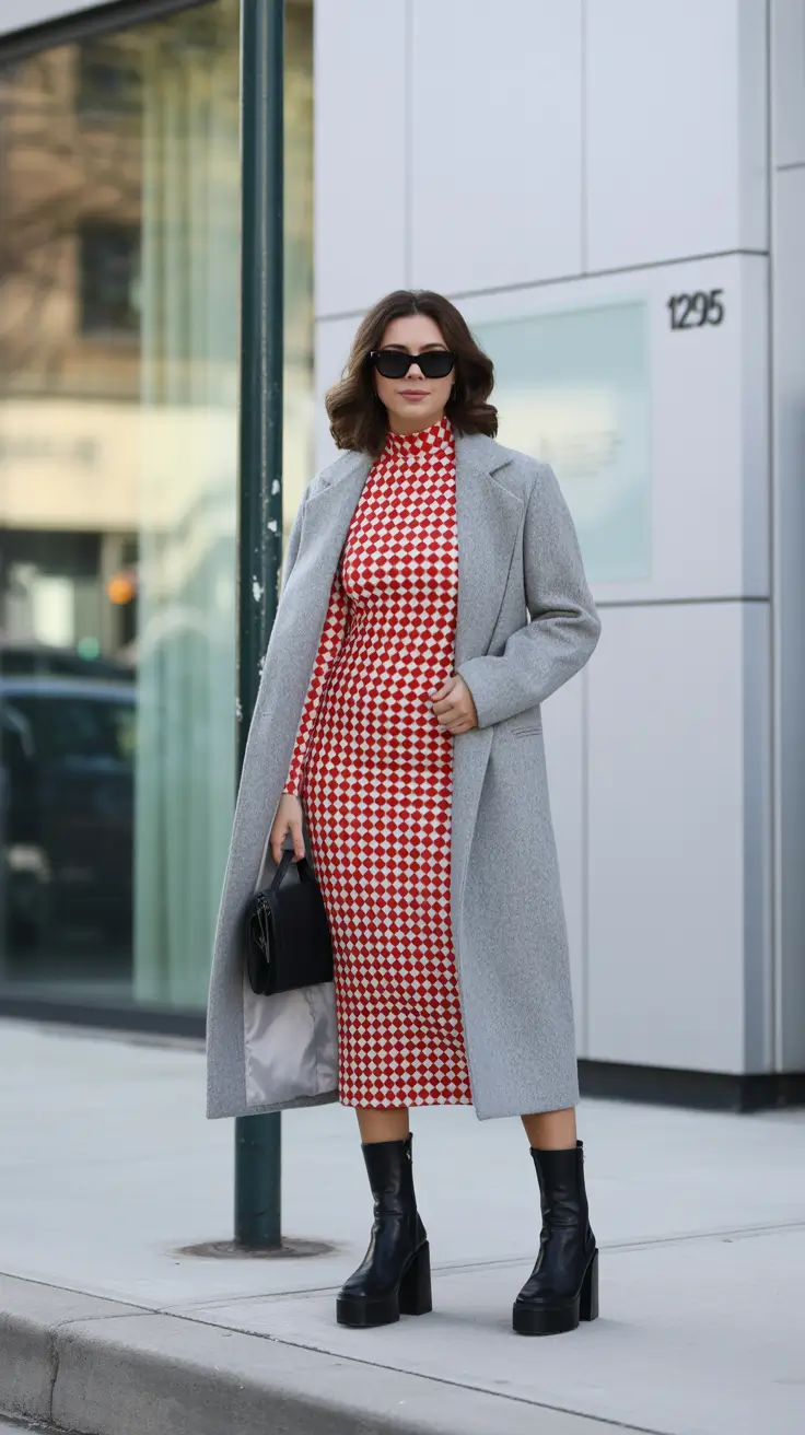 london spring outfit 2026 Retro Elegance Wrapped in Soft Wool