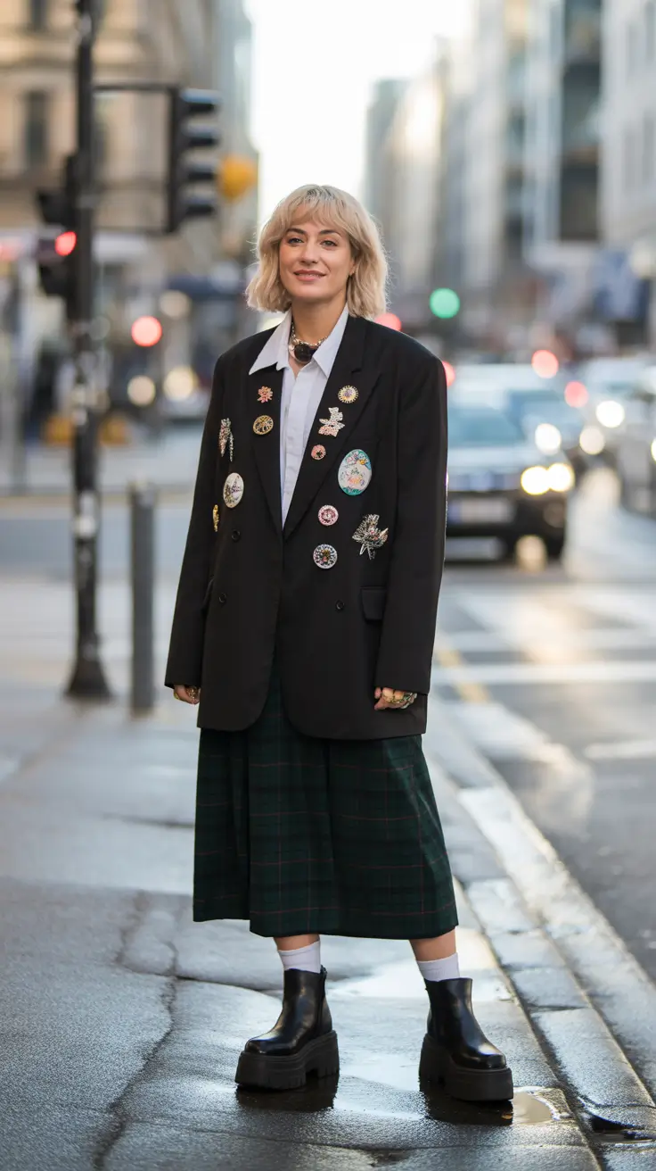 london spring outfit 2026 Oversized Charms and City Attitude