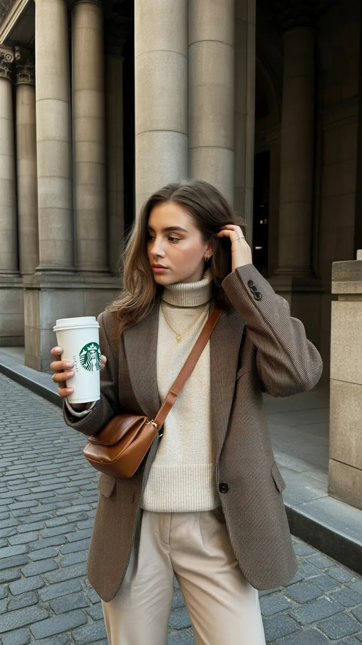 old money spring outfits 2026 Heritage Layers with a Modern Urban Edge