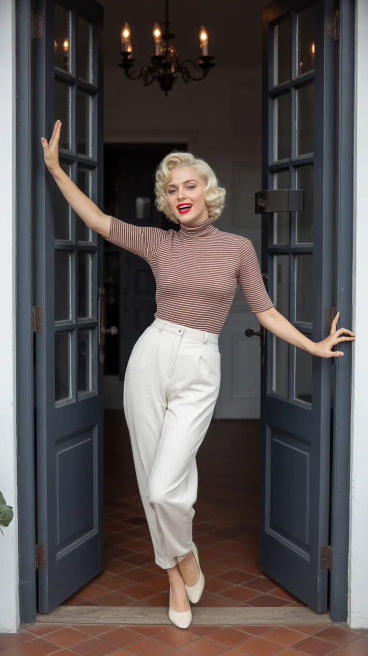 old money spring outfits 2026 Classic American Chic with a Retro Twist