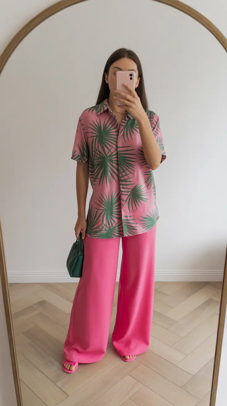 effortless spring capsule wardrobe 2026 Vibrant Resort Colors for Spring’s Boldest Days