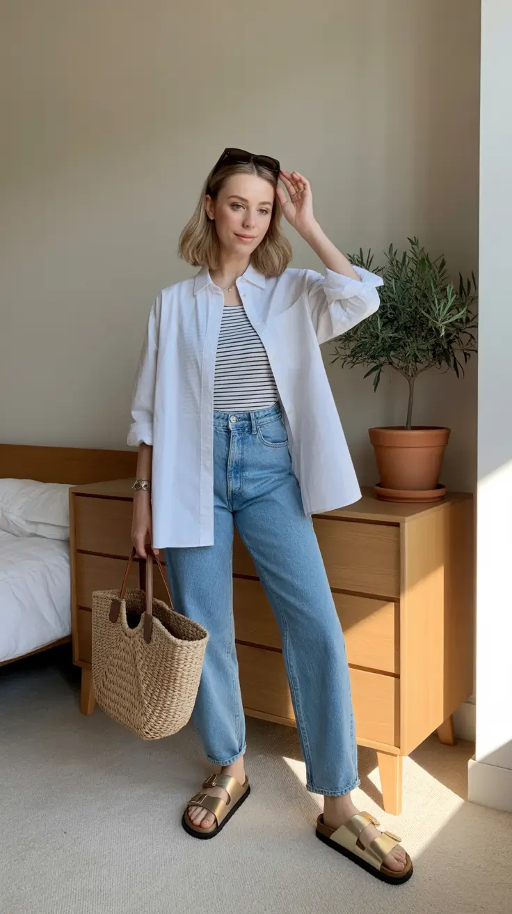 effortless spring capsule wardrobe 2026 Crisp Staples for a Clear, Modern Spring