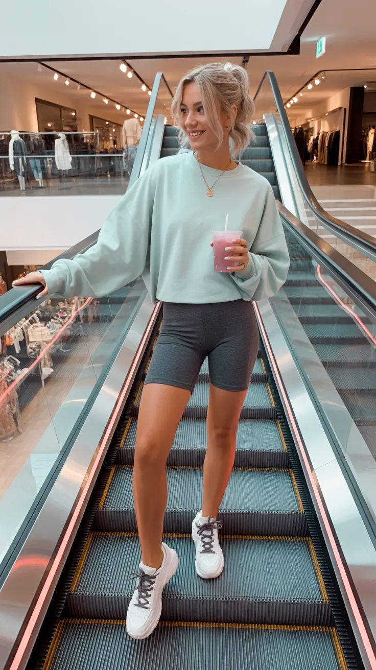 effortless spring going out outfits 2026 Sporty Freshness for Spring Casual Days