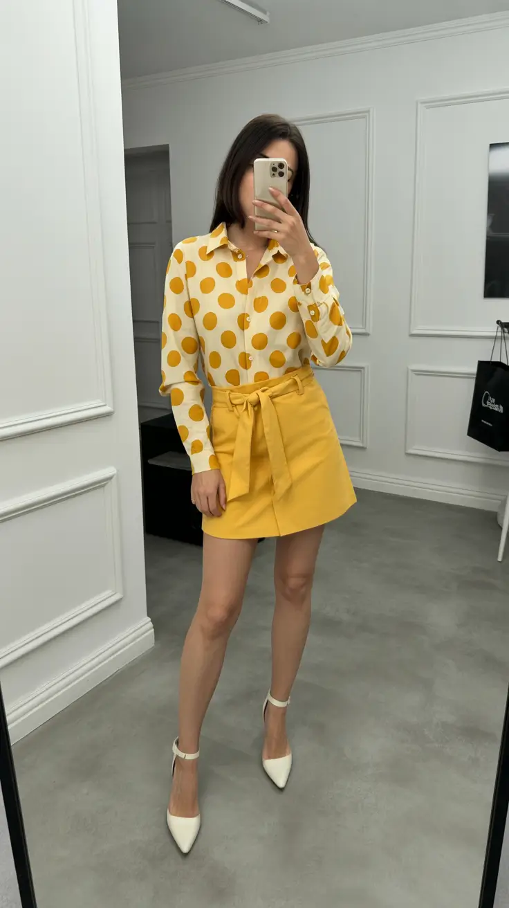 spring outfits women over 30 2026 Sunny Shades and Playful Prints