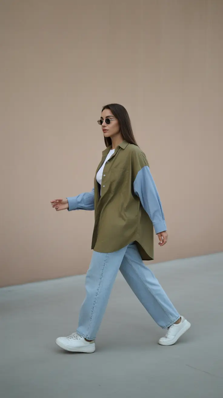 spring outfits women over 40 2026 Relaxed Utility Layers With Effortless Movement