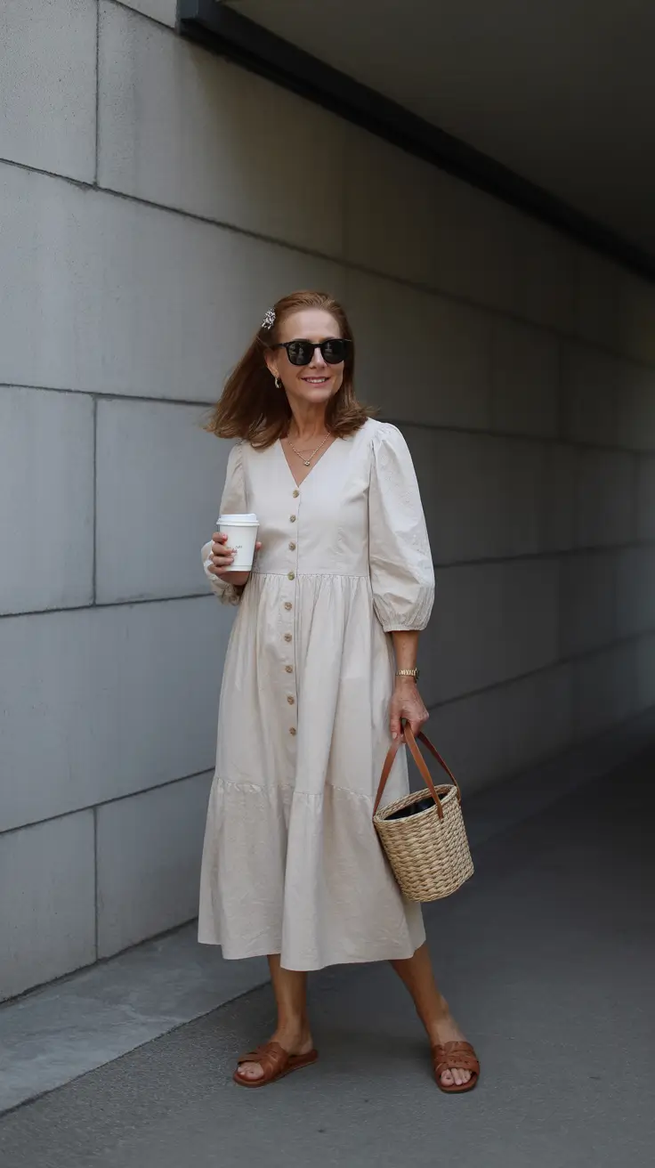 Effortless Spring Outfits for Women Over 60 2026 Soft Neutrals for Relaxed Spring Days