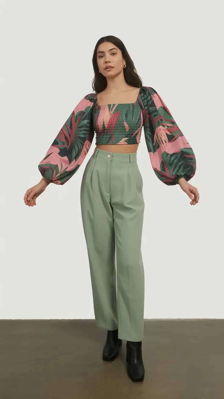 spring wardrobe essentials 2026 Statement Sleeves with Structured Pastels