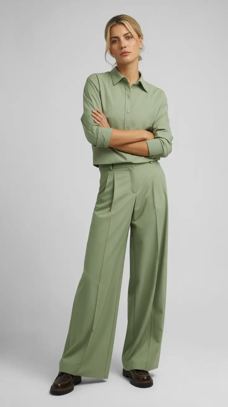 spring workwear 2026 Sage Tailoring for Streamlined Spring Confidence