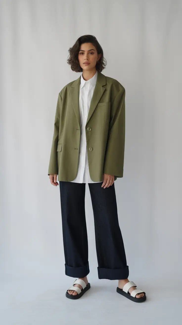 spring workwear 2026 Oversized Tailoring With Luxe Minimal Energy
