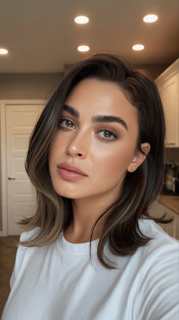 February Haircuts trends 2026 Soft Mid-Length Layers With Natural Winter Volume