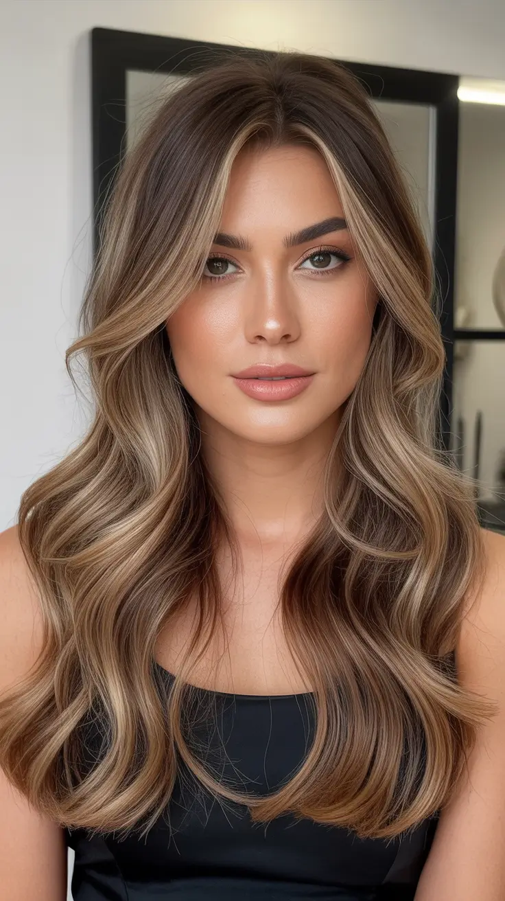 February Haircuts trends 2026 Dimensional Face-Framing Waves for Soft Winter Light