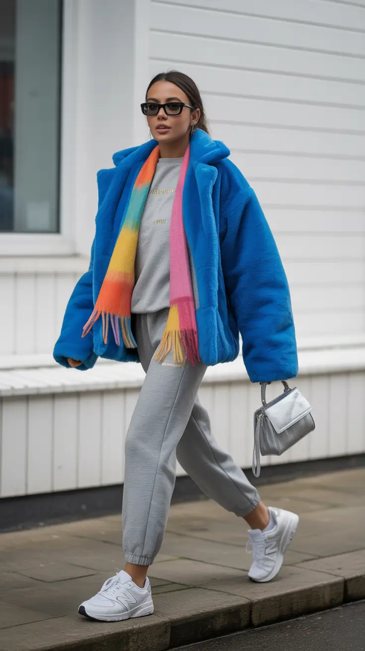 February outfits trends 2026 Blue Rainbow Athleisure