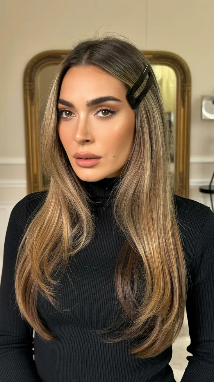 spring hair trends 2026 Streamlined Layers With a Sleek Finish