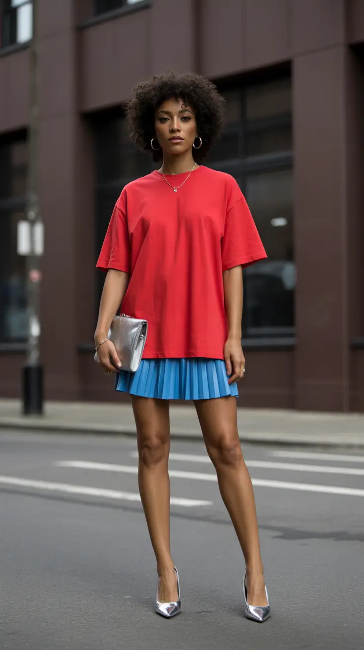 popular spring outfits 2026 trends - Bold Color Blocking with a Playful Edge