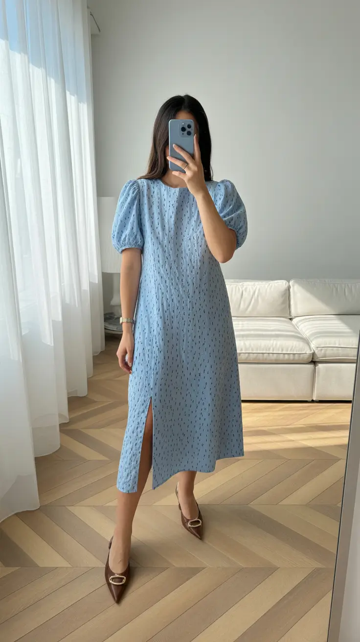 spring fashion outfits 2026 Powder Blue Elegance for Early Spring