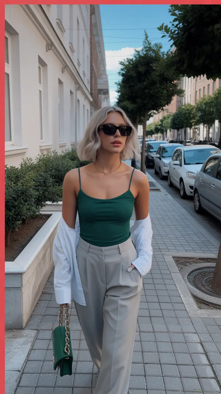 spring fashion outfits 2026 City Chic with a Clean Minimalist Twist