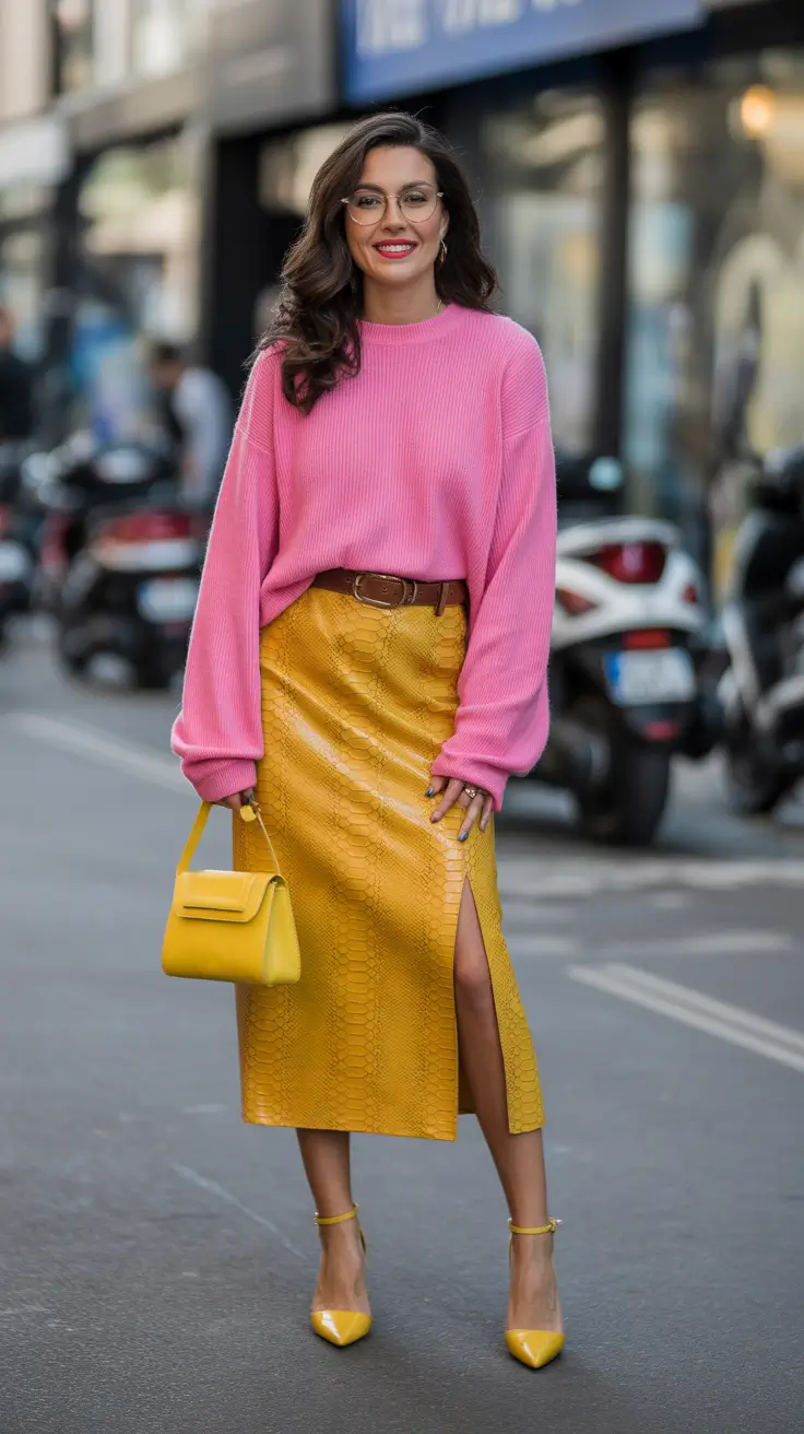 spring fashion outfits 2026 Color-Play Confidence for Bright Spring Days