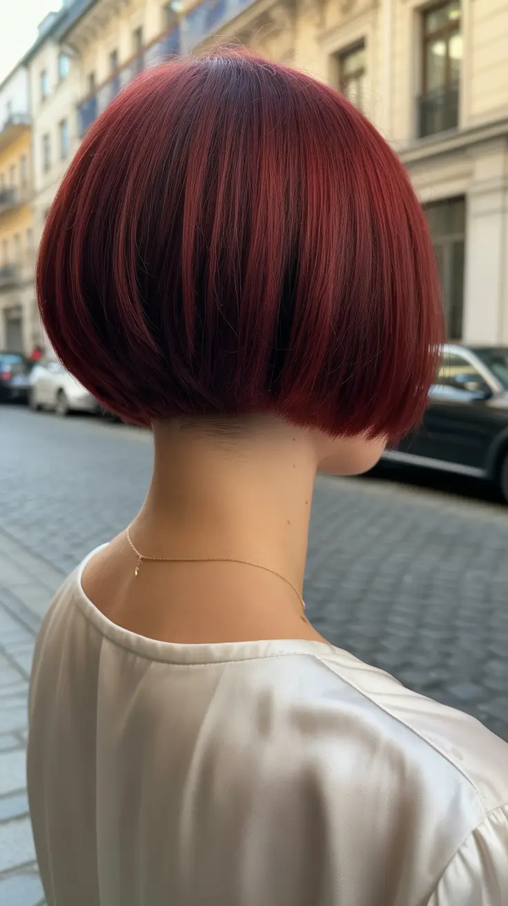 best spring bob haircut 2026 Cherry Rounded Bob