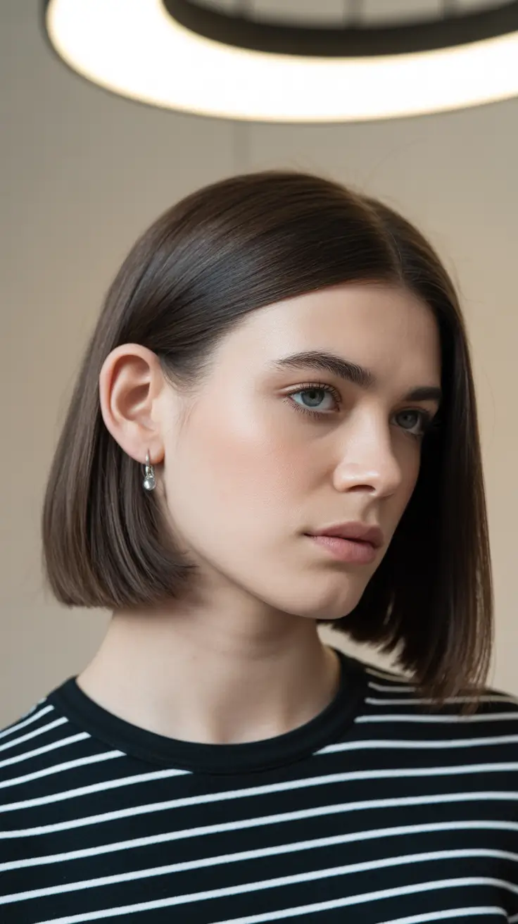 best spring bob haircut 2026 Minimalist Straight Bob