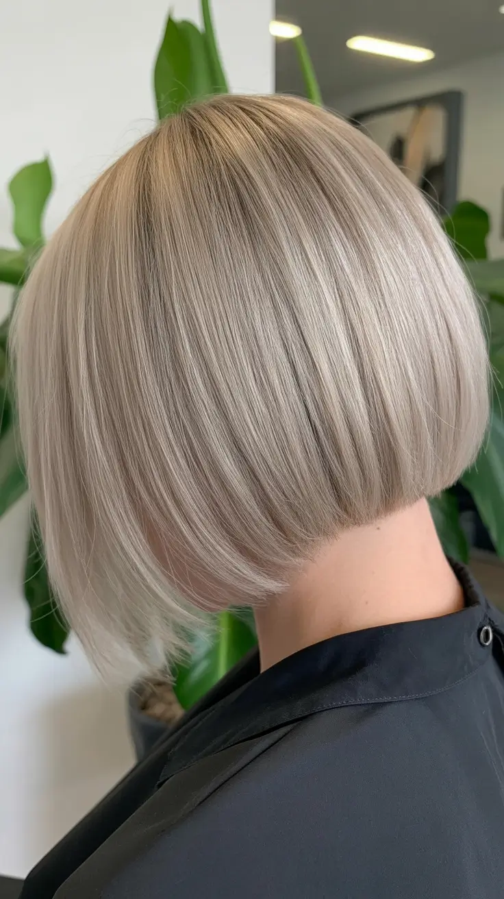 best spring bob haircut 2026 Pearl Blonde Bob